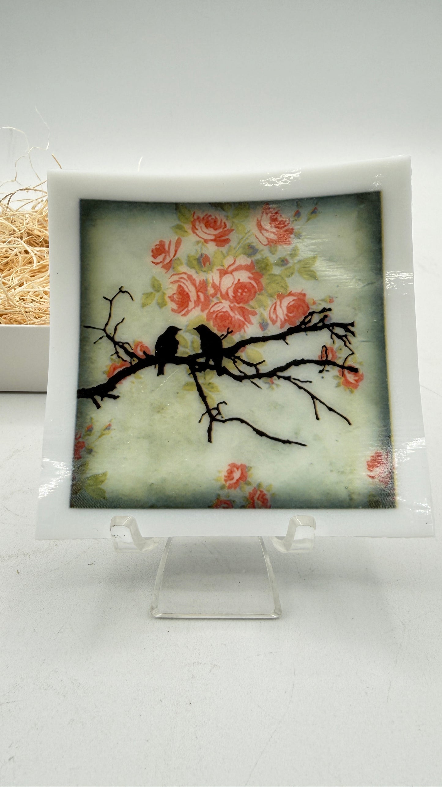 Lovely Fused Glass Trinket Dish