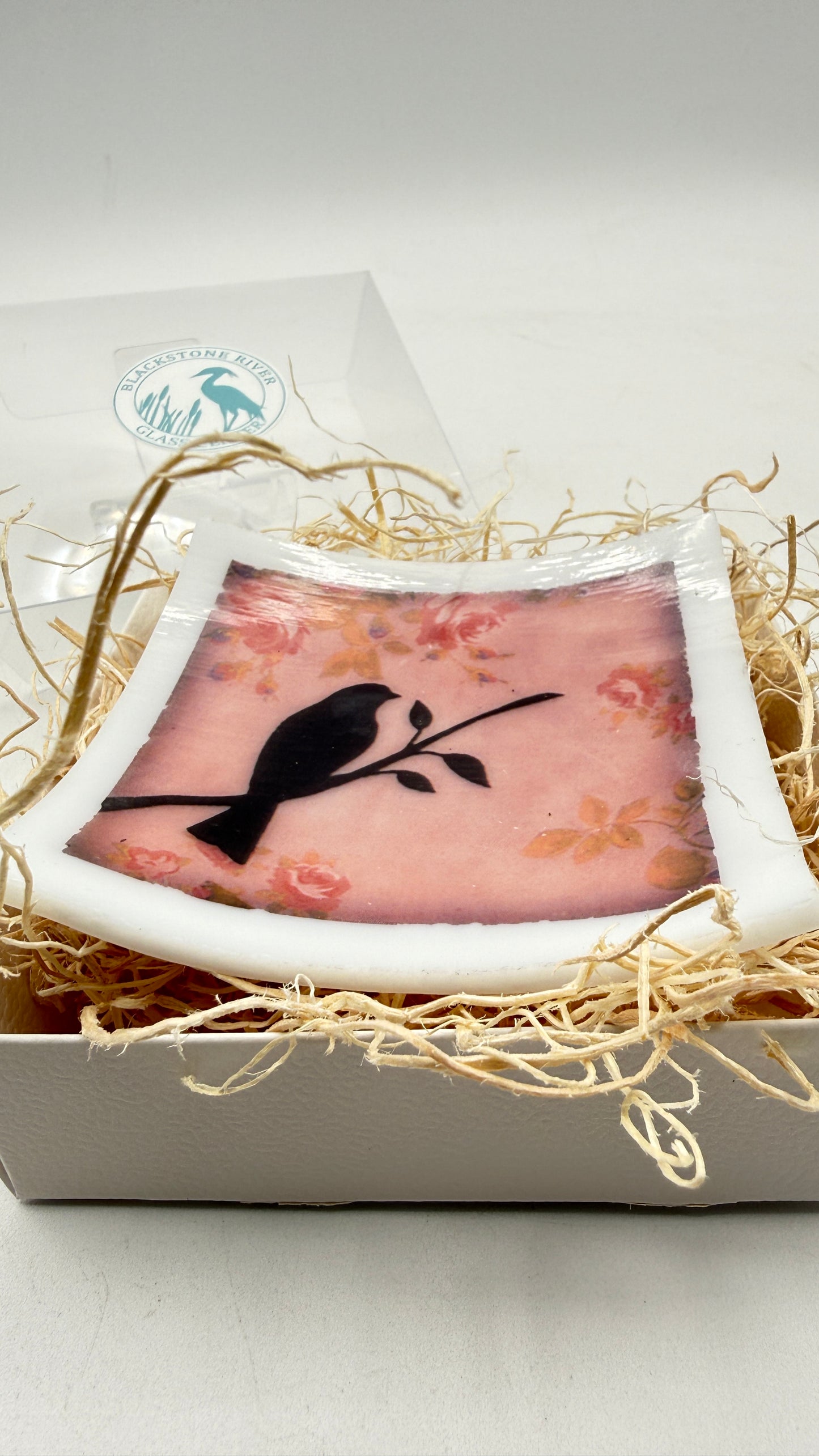 Lovely Fused Glass Trinket Dish