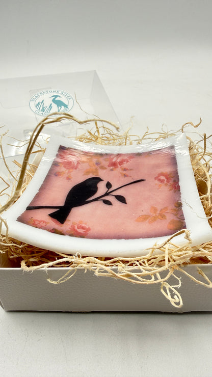 Lovely Fused Glass Trinket Dish