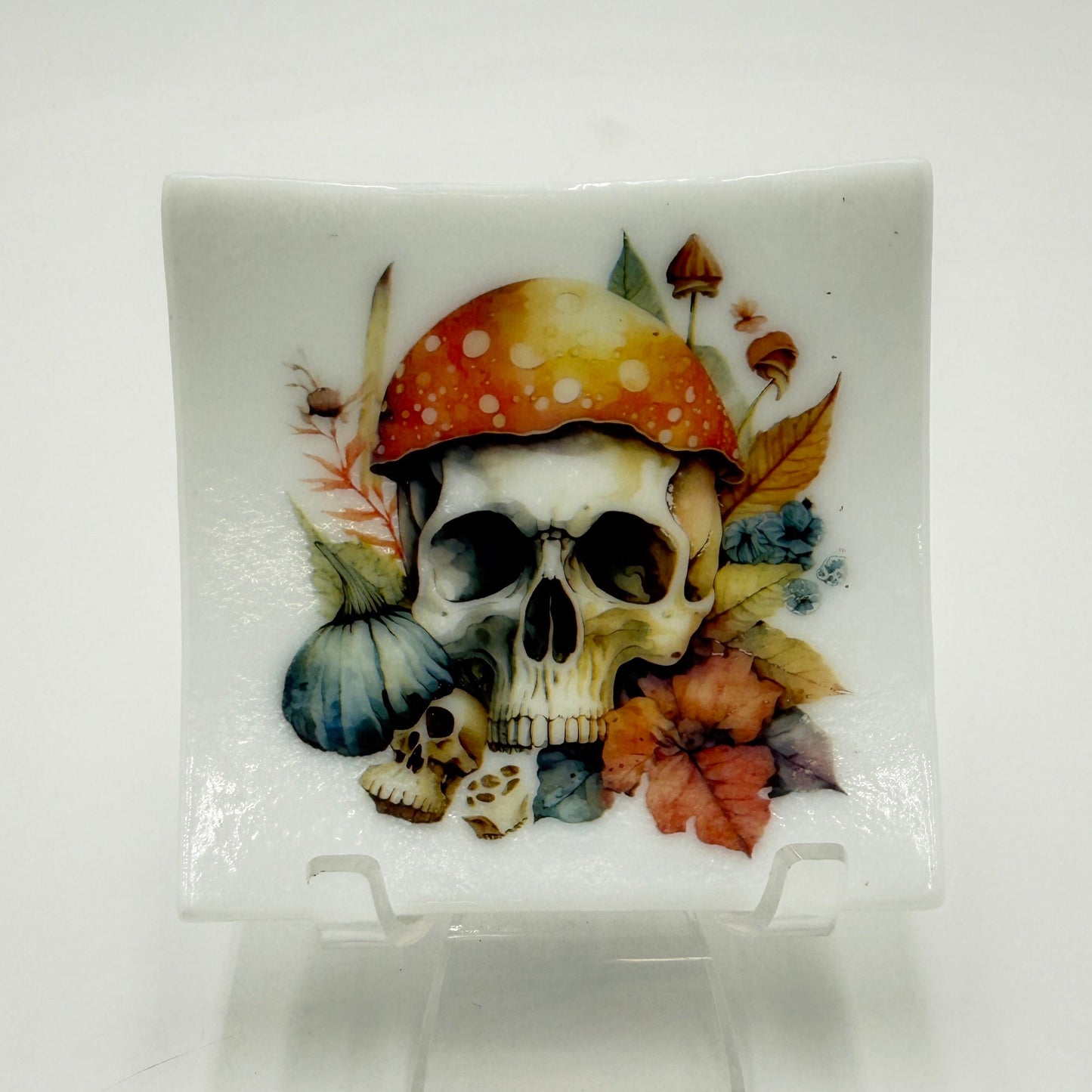 Mushroom Skull Trinket Dishes