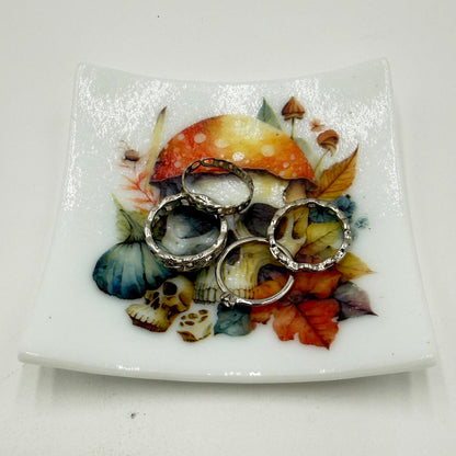 Mushroom Skull Trinket Dishes