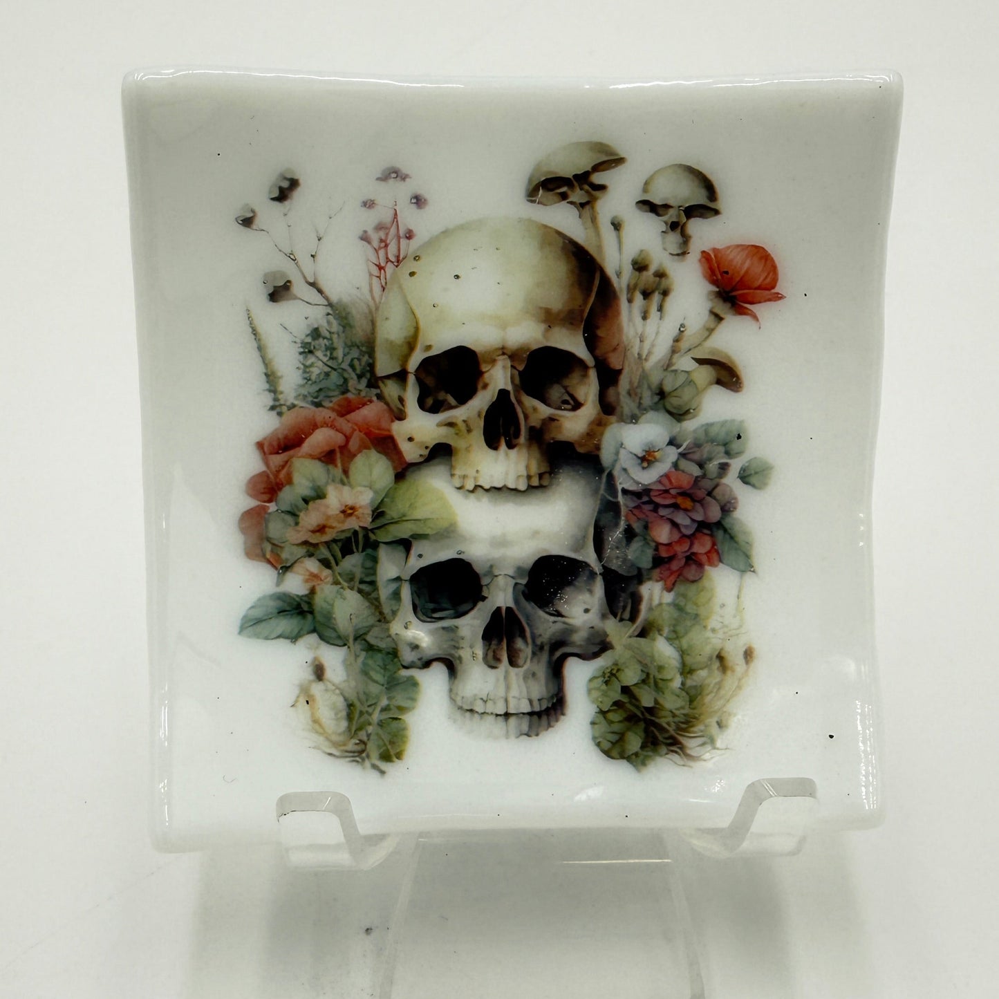 Mushroom Skull Trinket Dishes