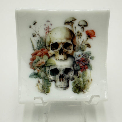 Mushroom Skull Trinket Dishes