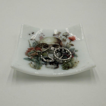 Mushroom Skull Trinket Dishes