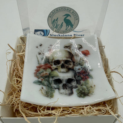 Mushroom Skull Trinket Dishes