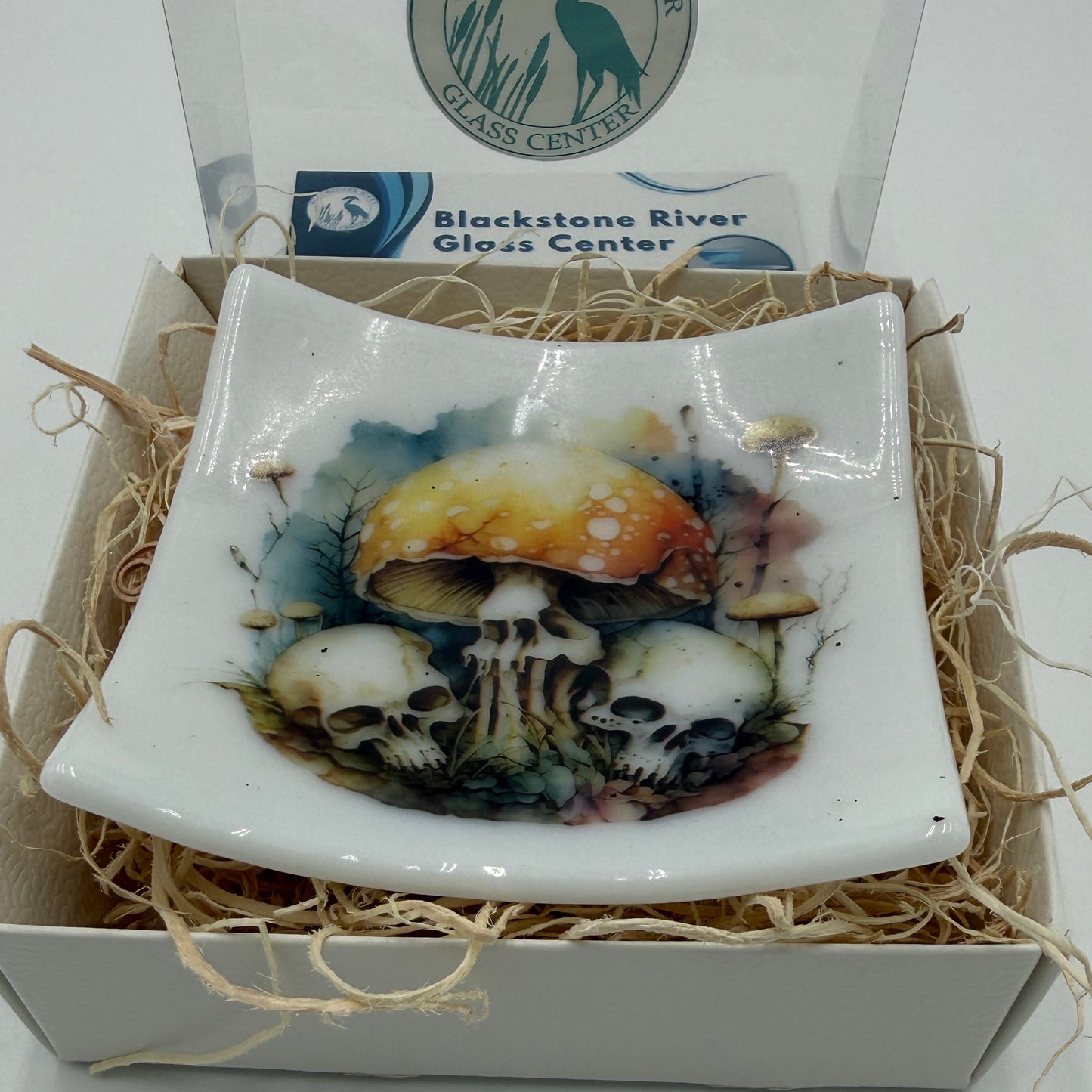 Mushroom Skull Trinket Dishes