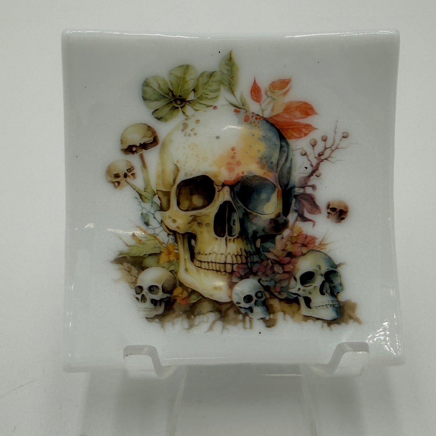Mushroom Skull Trinket Dishes