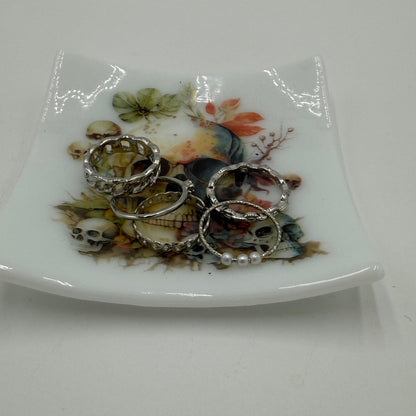 Mushroom Skull Trinket Dishes
