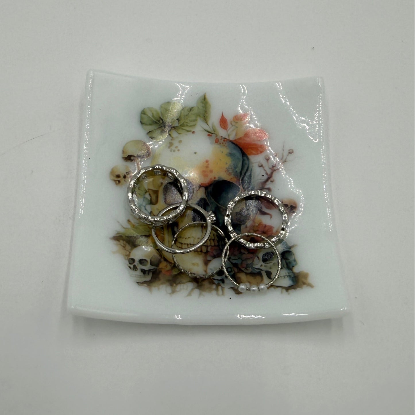 Mushroom Skull Trinket Dishes