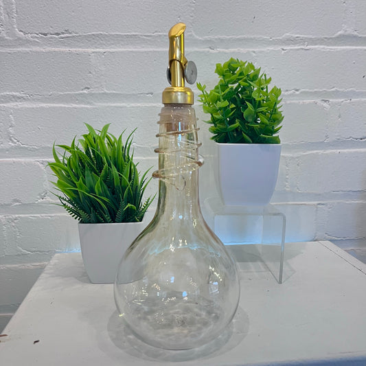 Topaz Spiral Oil & Vinegar Drizzler Bottles