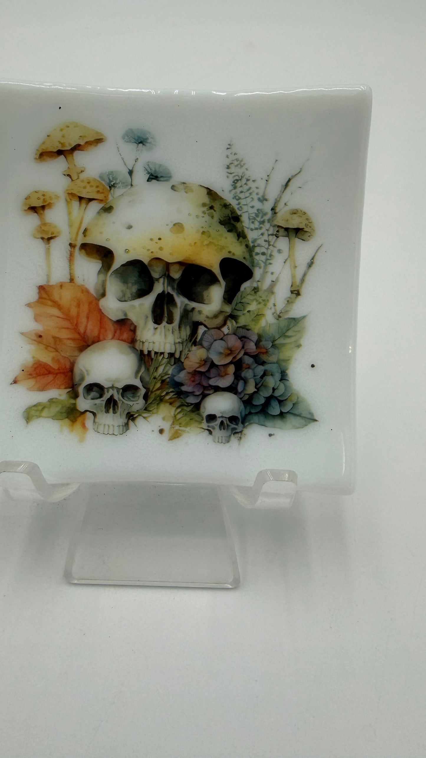 Mushroom Skull Trinket Dishes