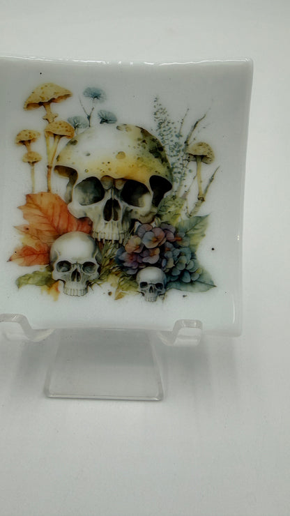Mushroom Skull Trinket Dishes