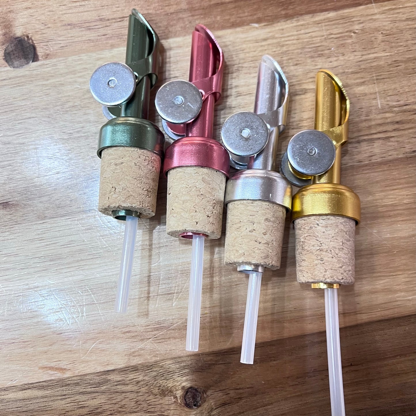 Hyacinth Oil and Vinegar Drizzler Bottles