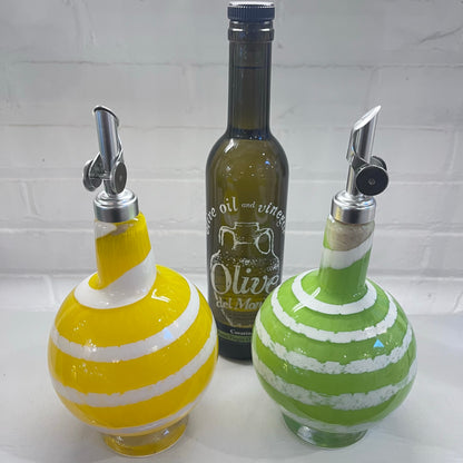 Set of 2 Oil and Vinegar Drizzler Bottles
