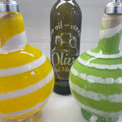 Set of 2 Oil and Vinegar Drizzler Bottles
