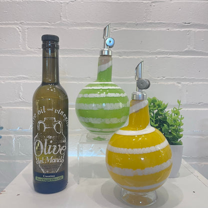 Set of 2 Oil and Vinegar Drizzler Bottles