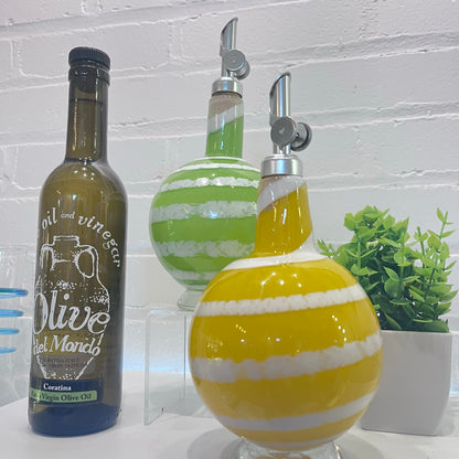 Set of 2 Oil and Vinegar Drizzler Bottles