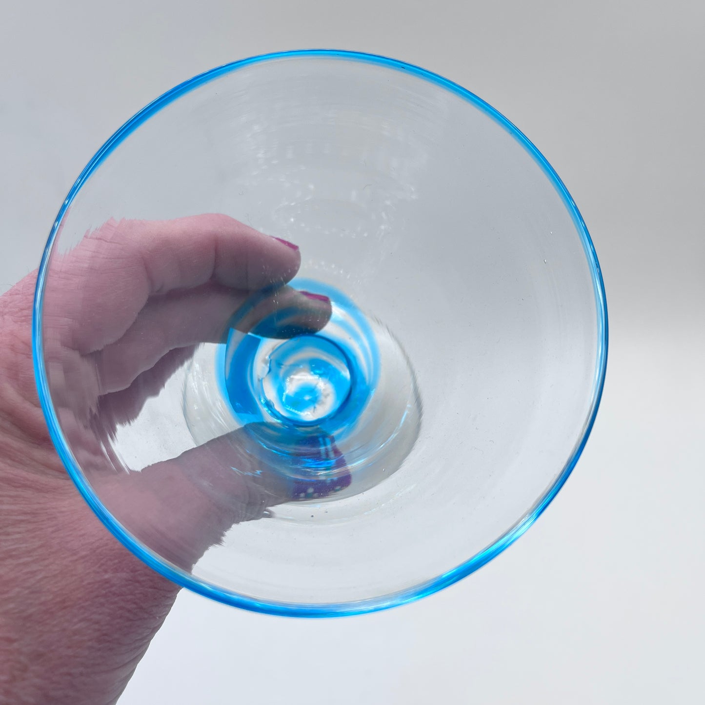 Hand Blown Martini Glasses  | Made in Rhode Island.