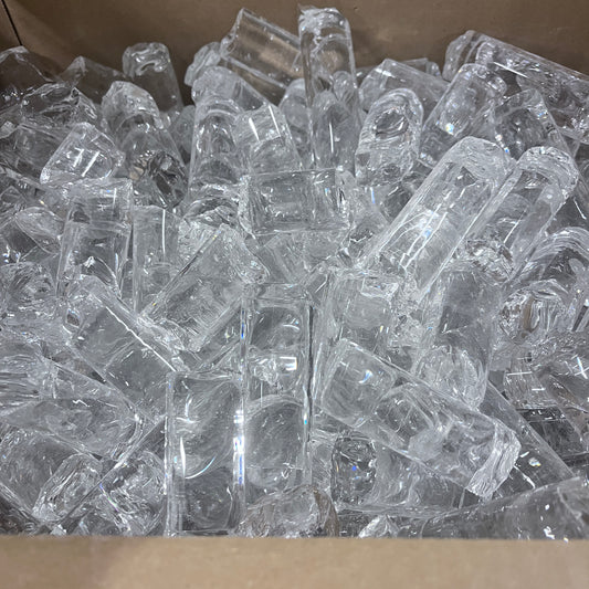 Clear Kugler Cullet for Glass Blowing, Casting, Mosaic | 96 COE