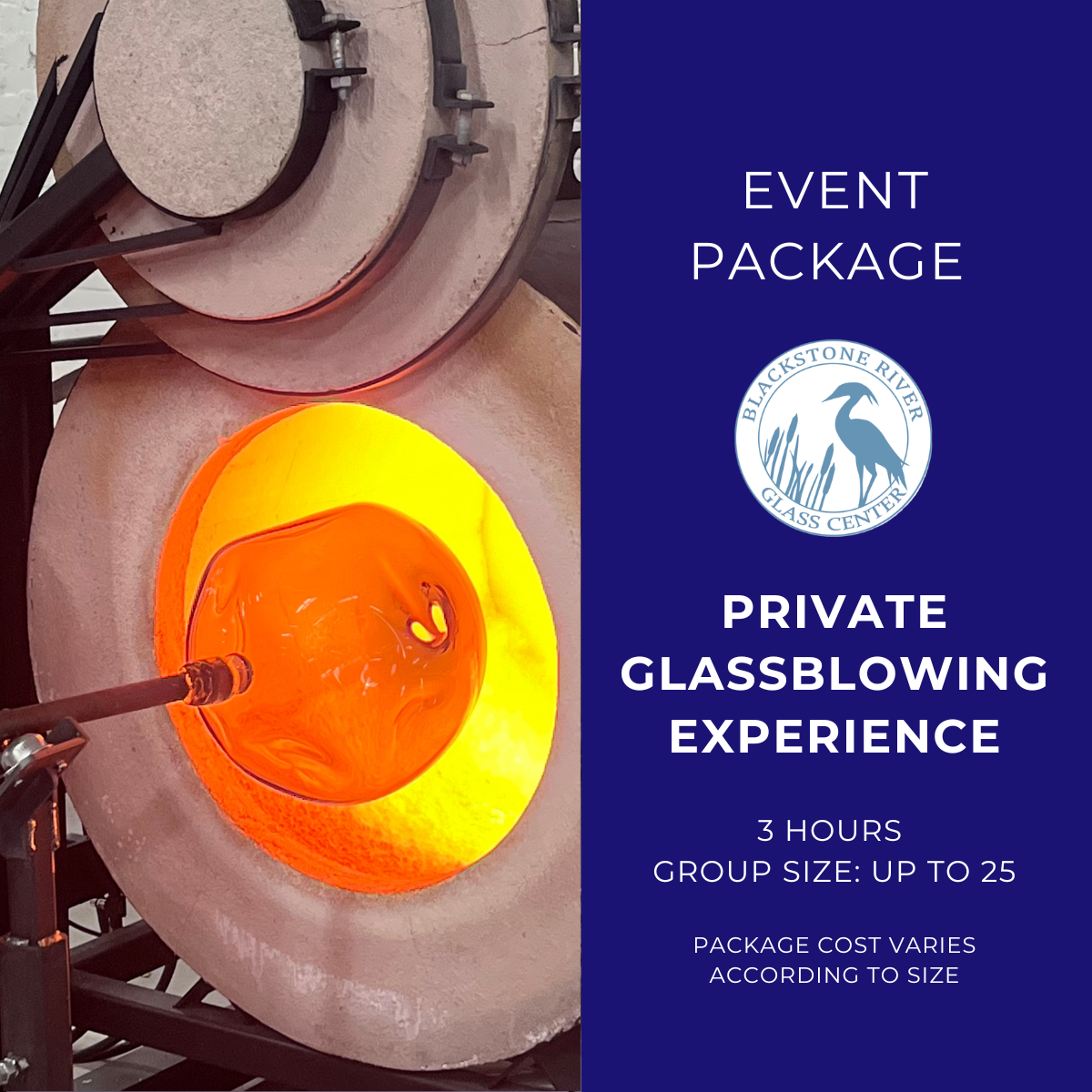Private Glass Blowing Experience