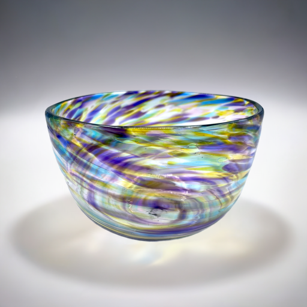 Fruity Blown Glass Bowl