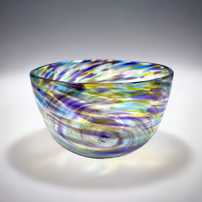 Fruity Blown Glass Bowl