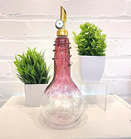 Olive Oil & Vinegar Spiral Neck Drizzler Cruet Bottle