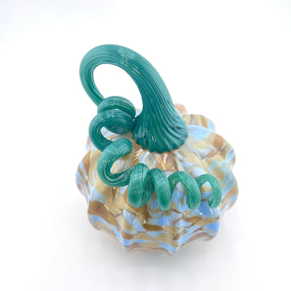 Hand Blown Glass Pumpkin - Ready to Ship