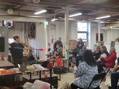 Private Glassblowing Demonstration and Talk