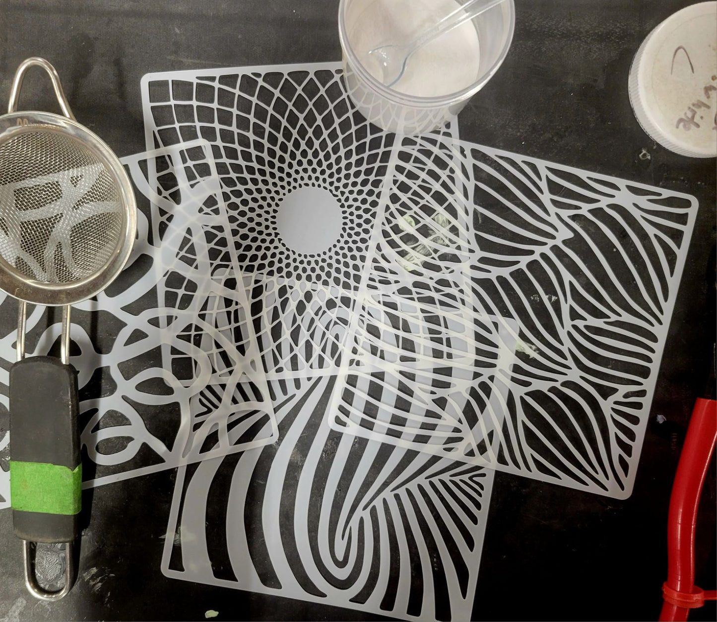 Powders and Paints