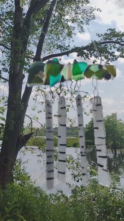 Make Your Own Fused Glass Windchimes