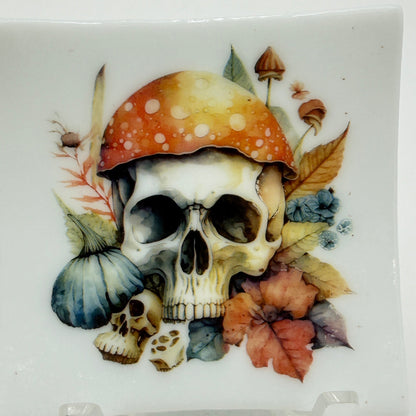 Mushroom Skull Trinket Dishes