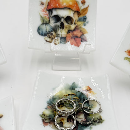 Mushroom Skull Trinket Dishes